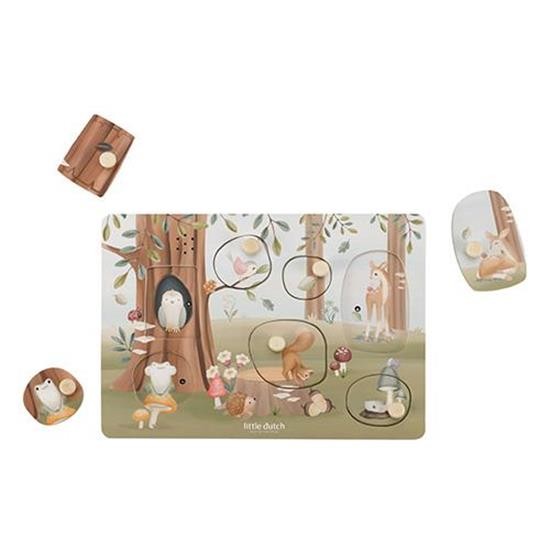 Little Dutch - Puslespil m. lyd - Forest Friends