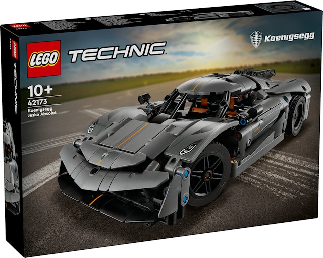 Koenigsegg Jesko Absolut-hyperbil i grått LEGO® Technic (42173)
