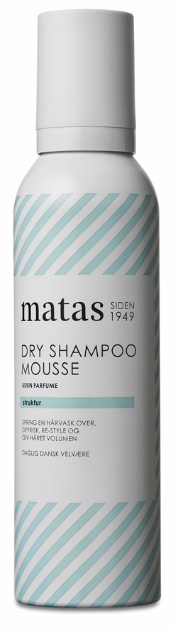 Matas Striber Dry Shampoo Mousse Uden Parfume 200 ml