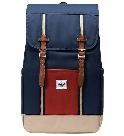 Herschel Rygs?k - Retreat - Blåck Iris/Rød Ochre/Twill