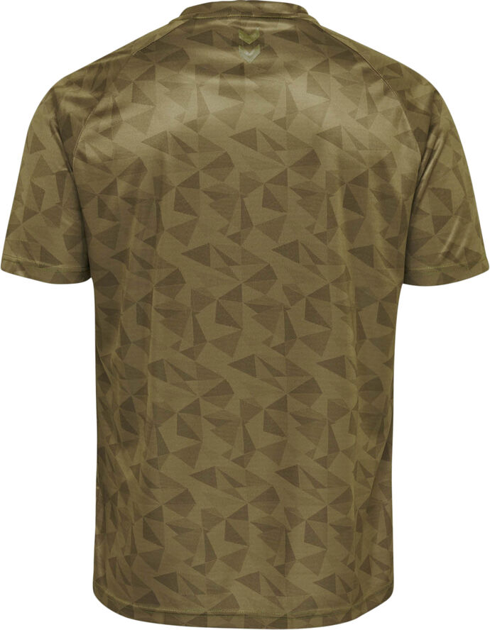 Hummel Active Poly Jersey S/S Grøn