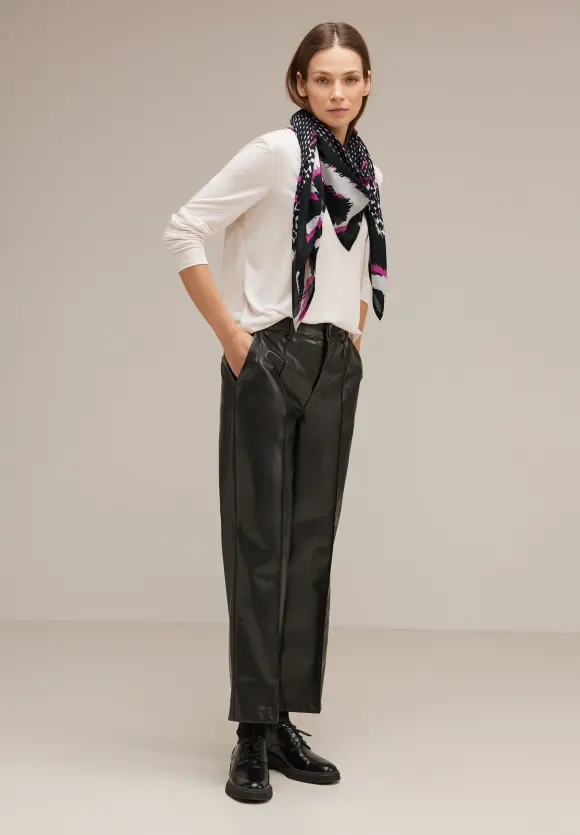 Halstuch mit Print - Black