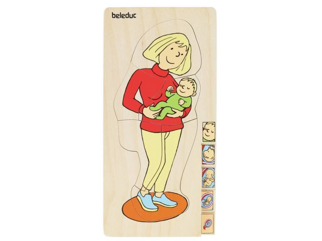 Beleduc Lagen-Puzzle Mutter