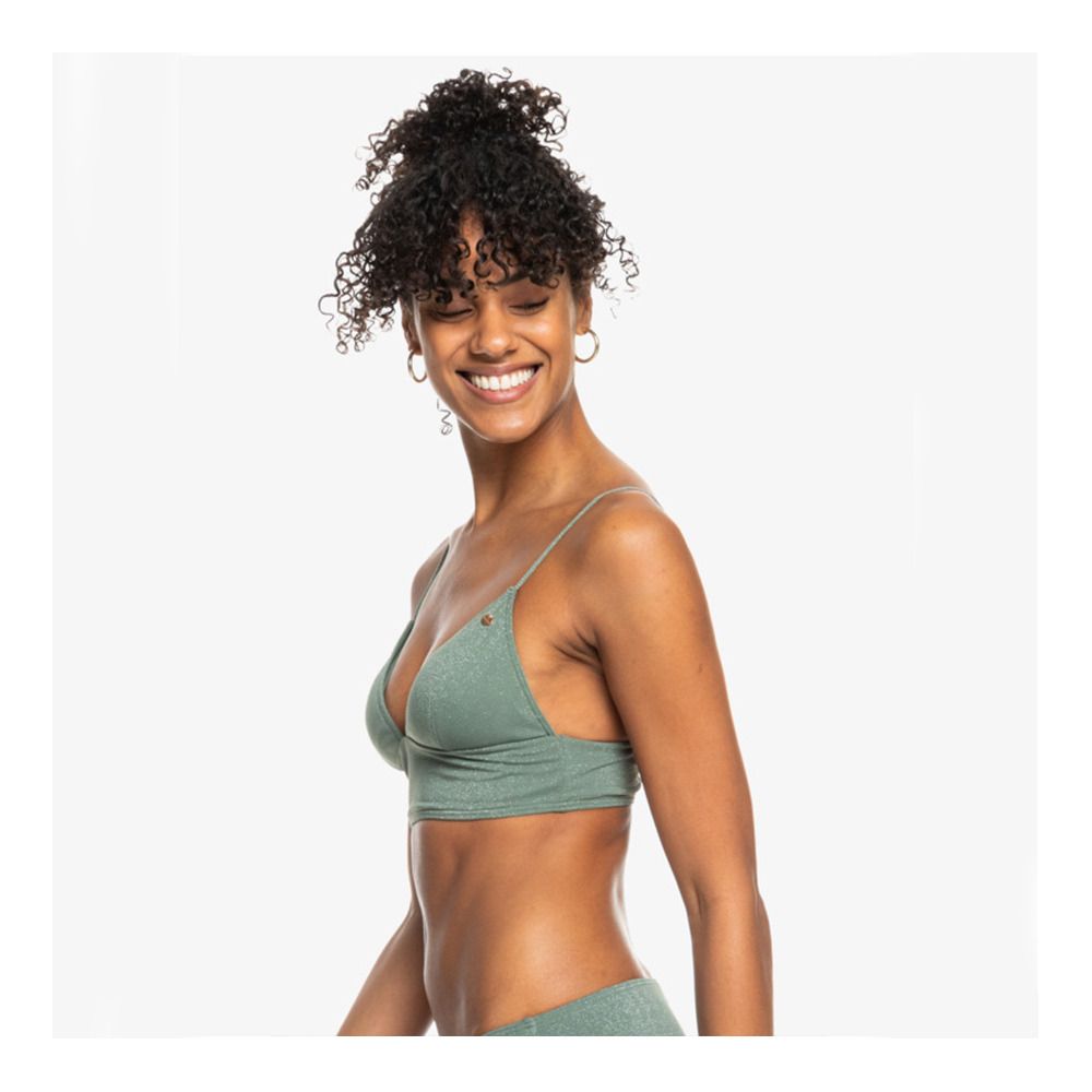 Roxy SHIMMER TIME - Haut maillot de bain Femme laurel wreath