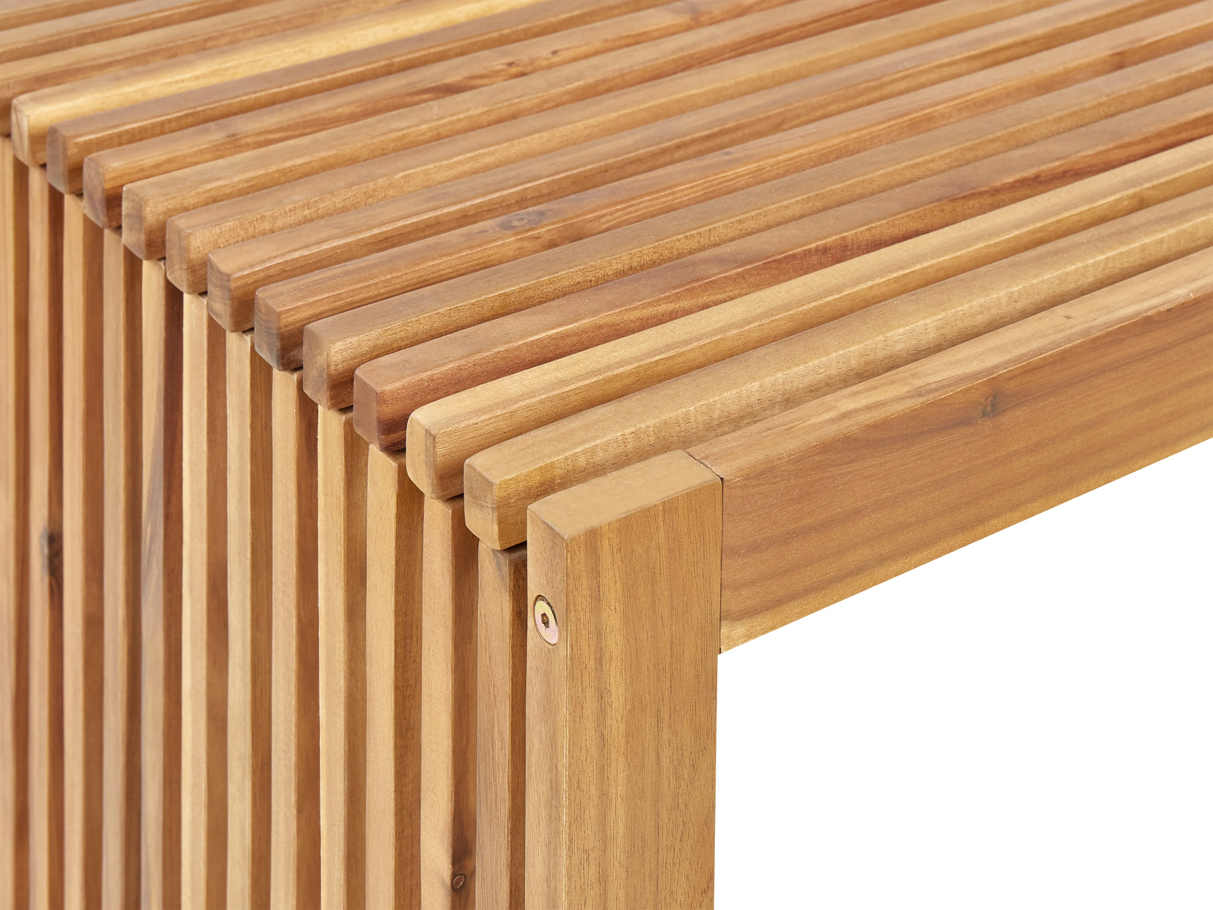 Tuin eettafel BELLANO 70 cm 120 cm Acaciahout Bruin