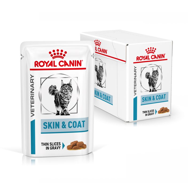 Royal Canin Veterinary Skin & Coat en sauce