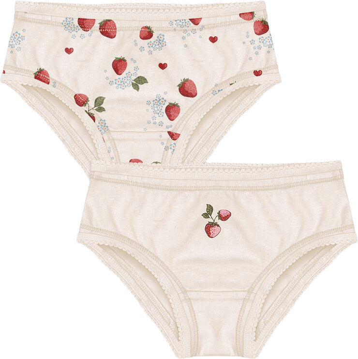 Konges Sløjd BASIC 2 PACK GIRL UNDERPANTS GOTS P99082