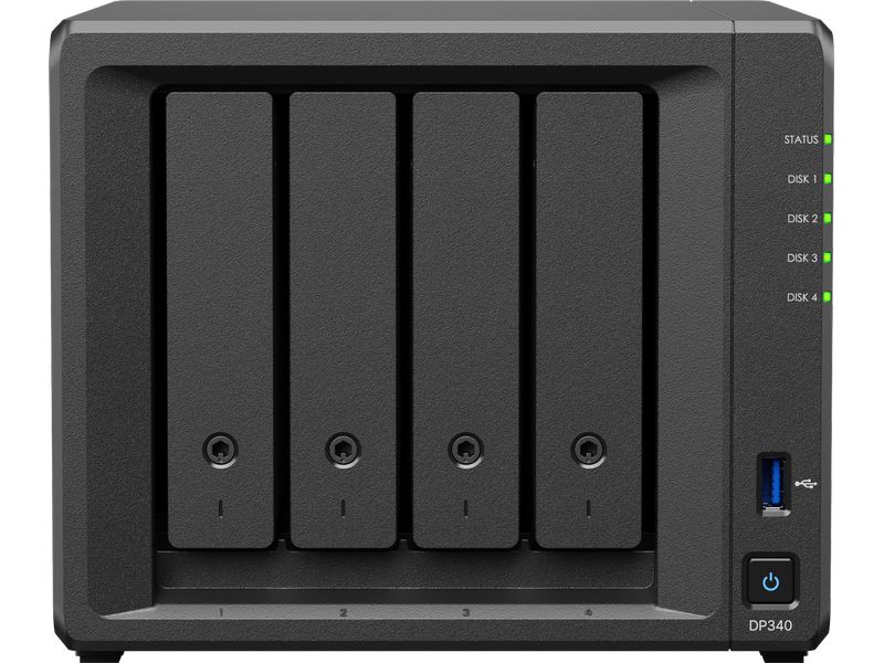 Synology SAN DP340 - 6-bay Resiliente und robuste Datensicherungslösung für Rechenzentren