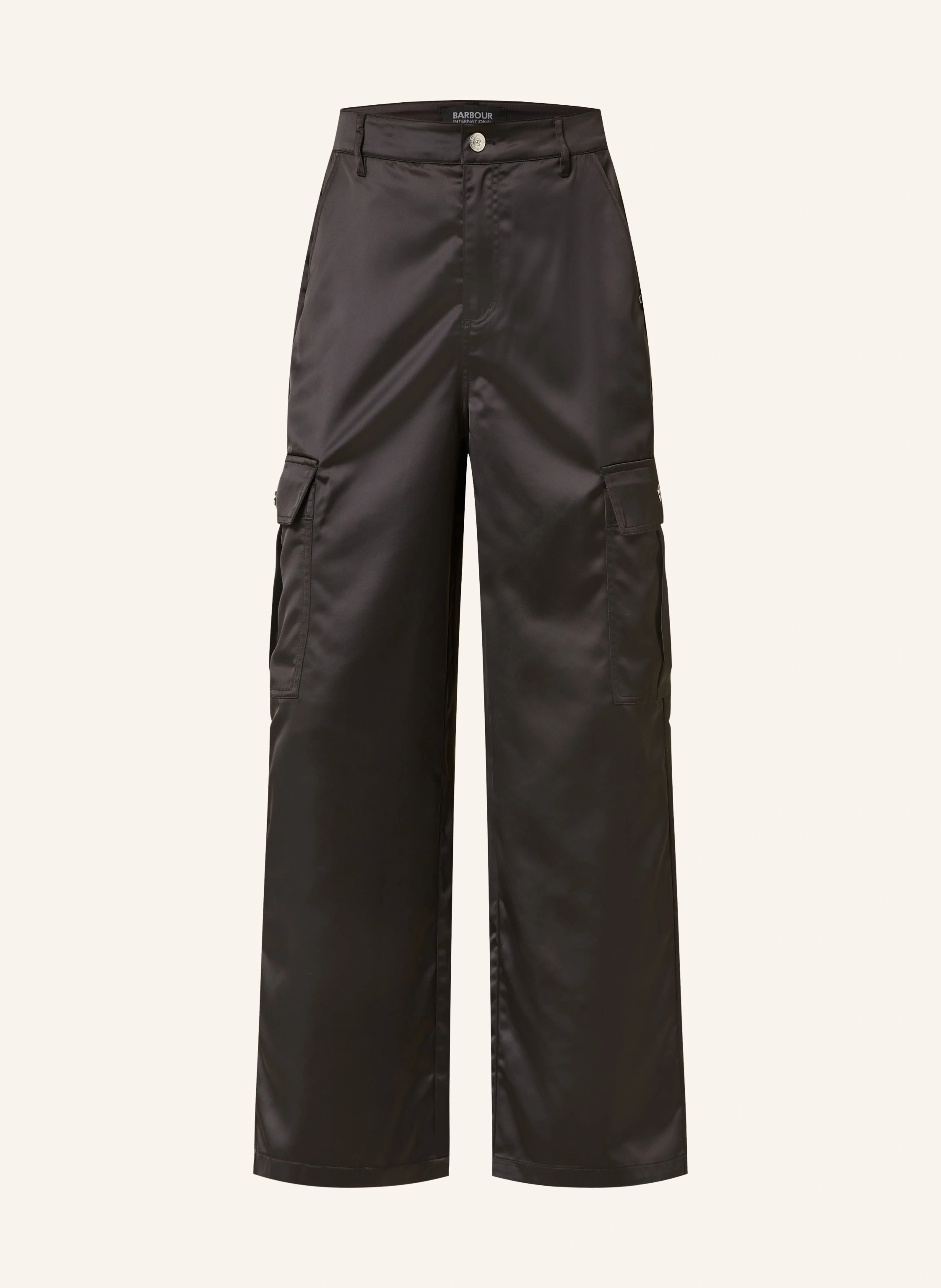 BARBOUR INTERNATIONAL Cargohose KAYLEE aus Satin