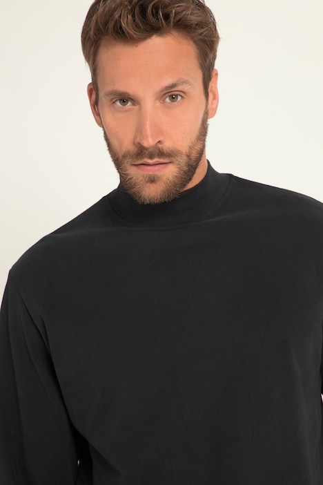 Sweatshirt, kurzer Rollkragen