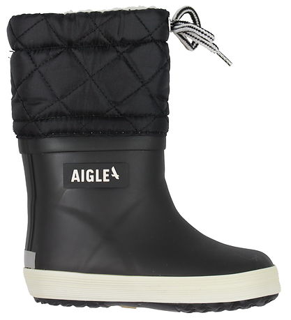 Aigle Thermostiefel - Giboulee 2 - Schwarz m. Weiß