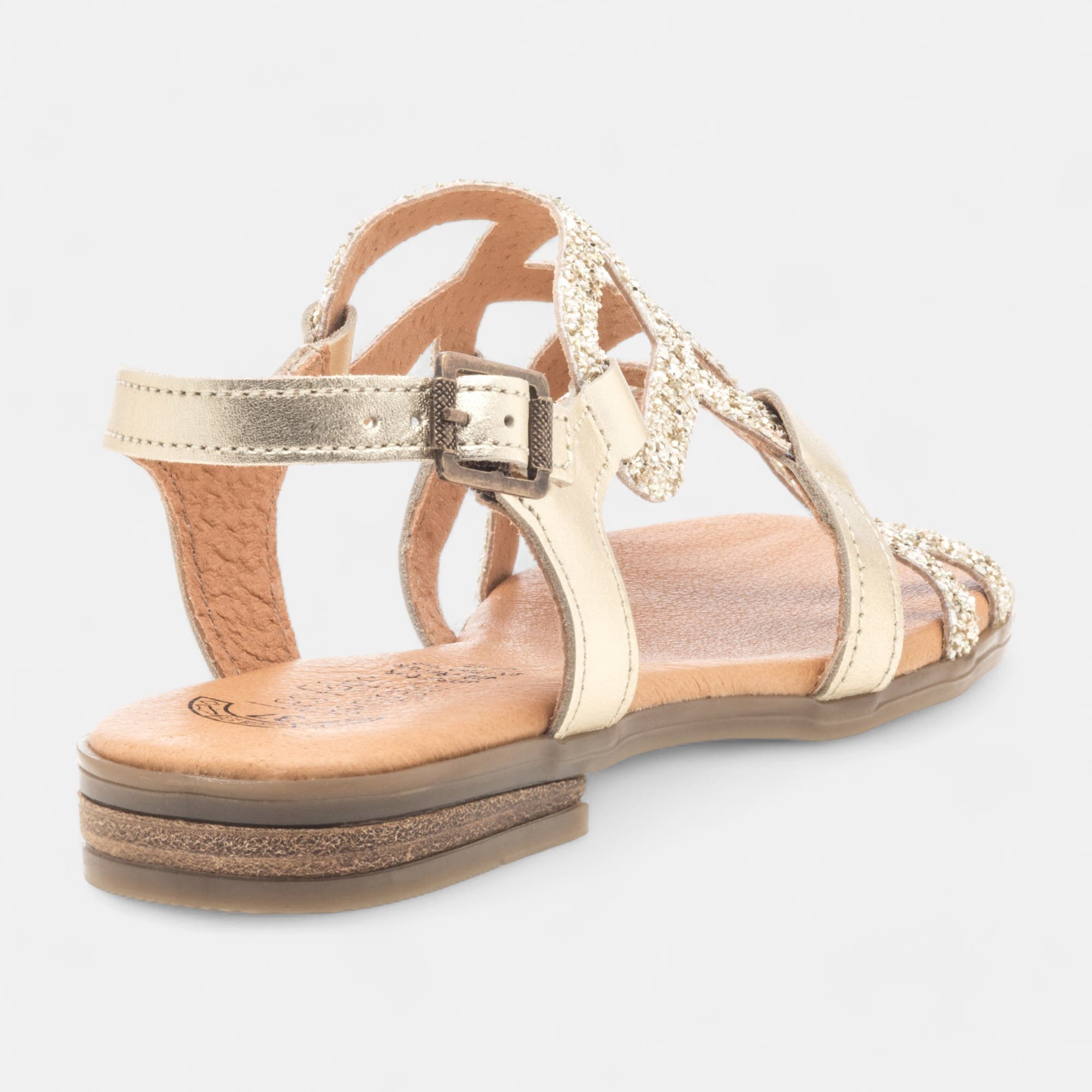 Nu-pieds Femme or
