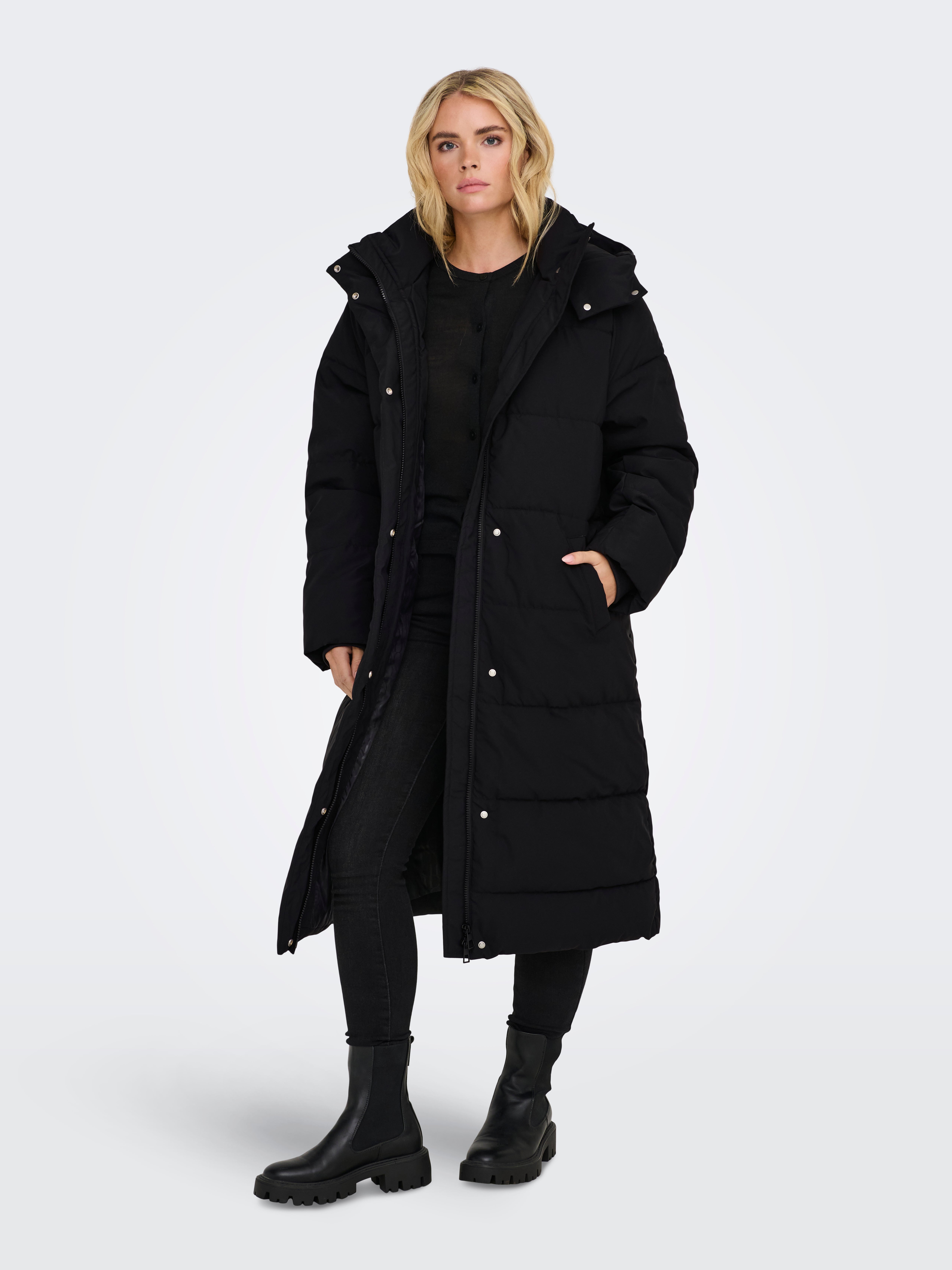JDYMAJA Steppmantel Black
