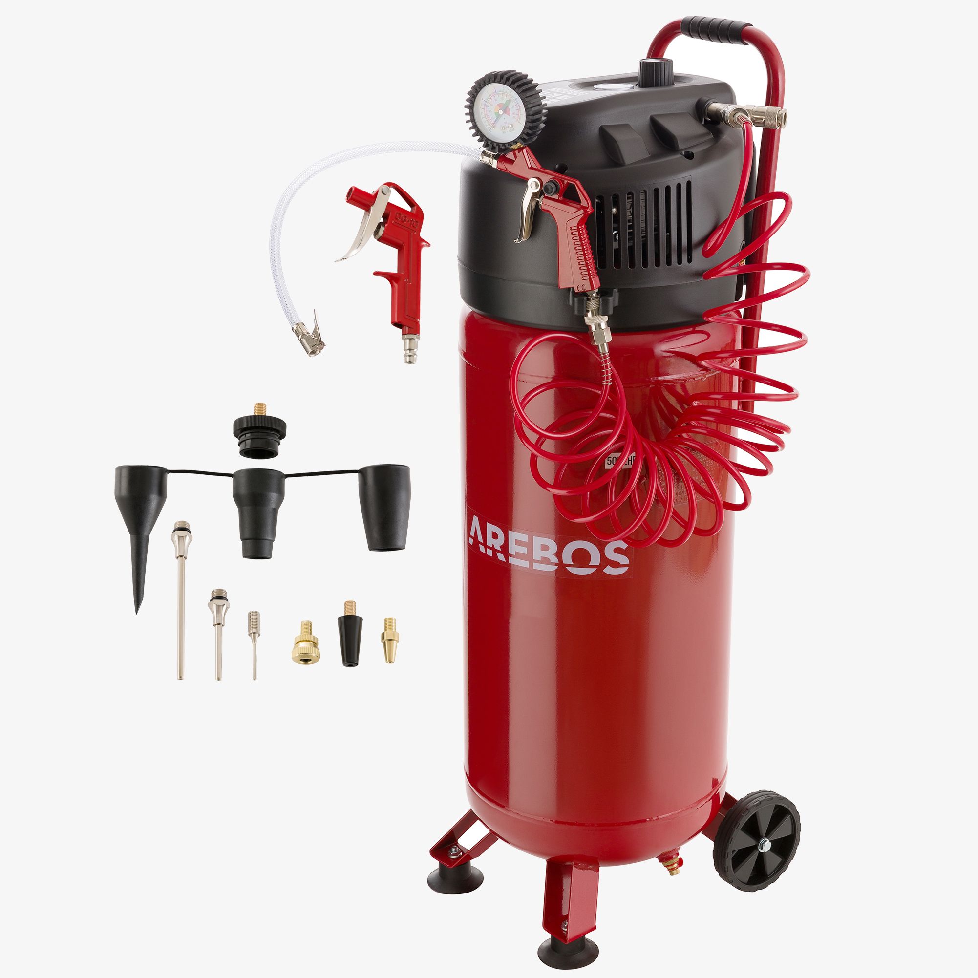 Luftkompressor 50L 1500W inkl. Zubehör