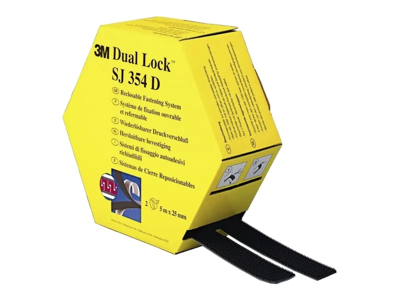 3M SJ356D, 5 m, Transparent, 25 mm, 1 stk