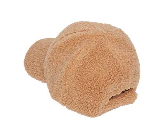 Teddy-Cap, hellbraun