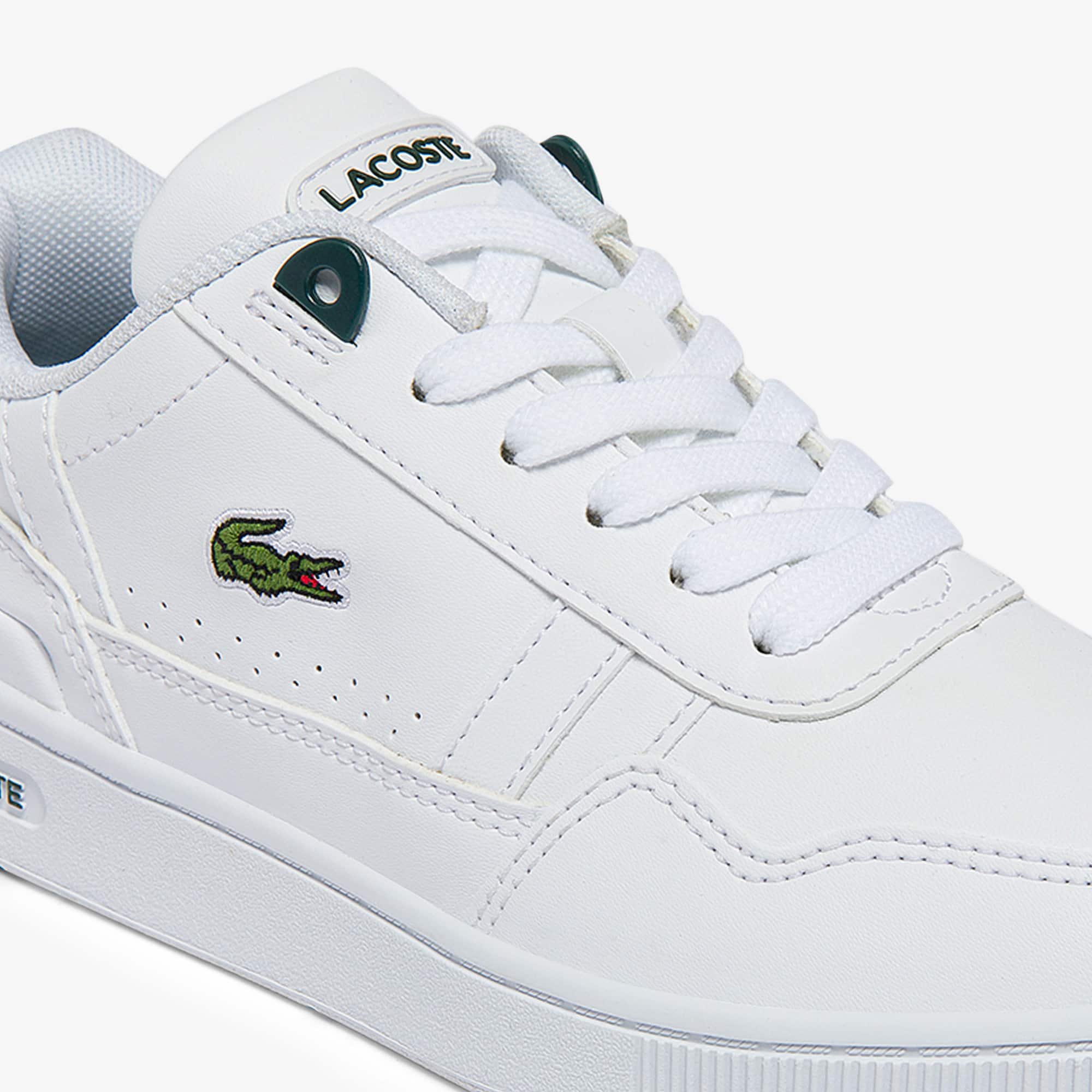 Sneakers T-Clip enfant en matière synthétique Sneakers - Blanc - Lacoste - Enfant