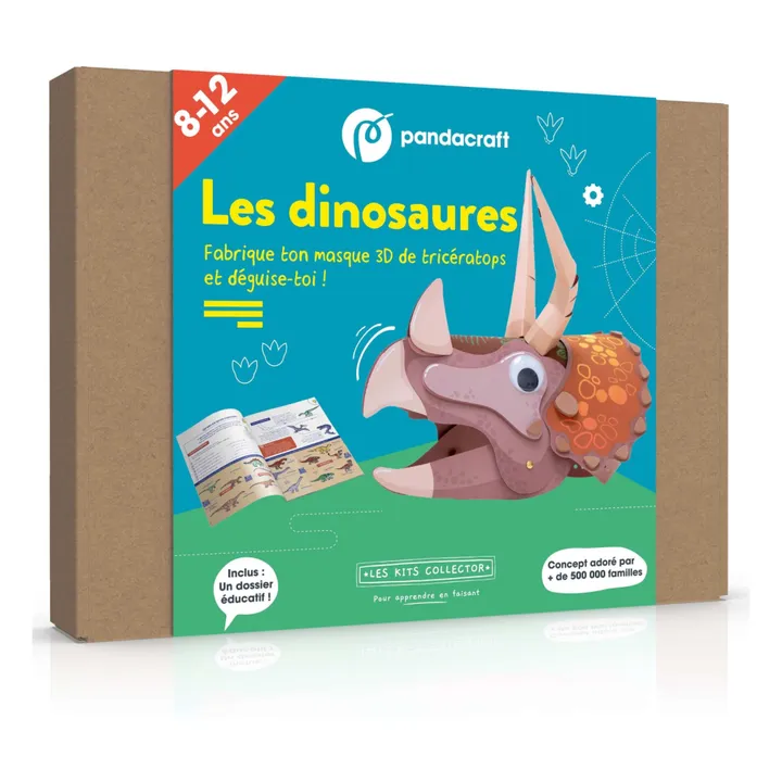 Pandacraft Kit éducatif et créatif Tricératops