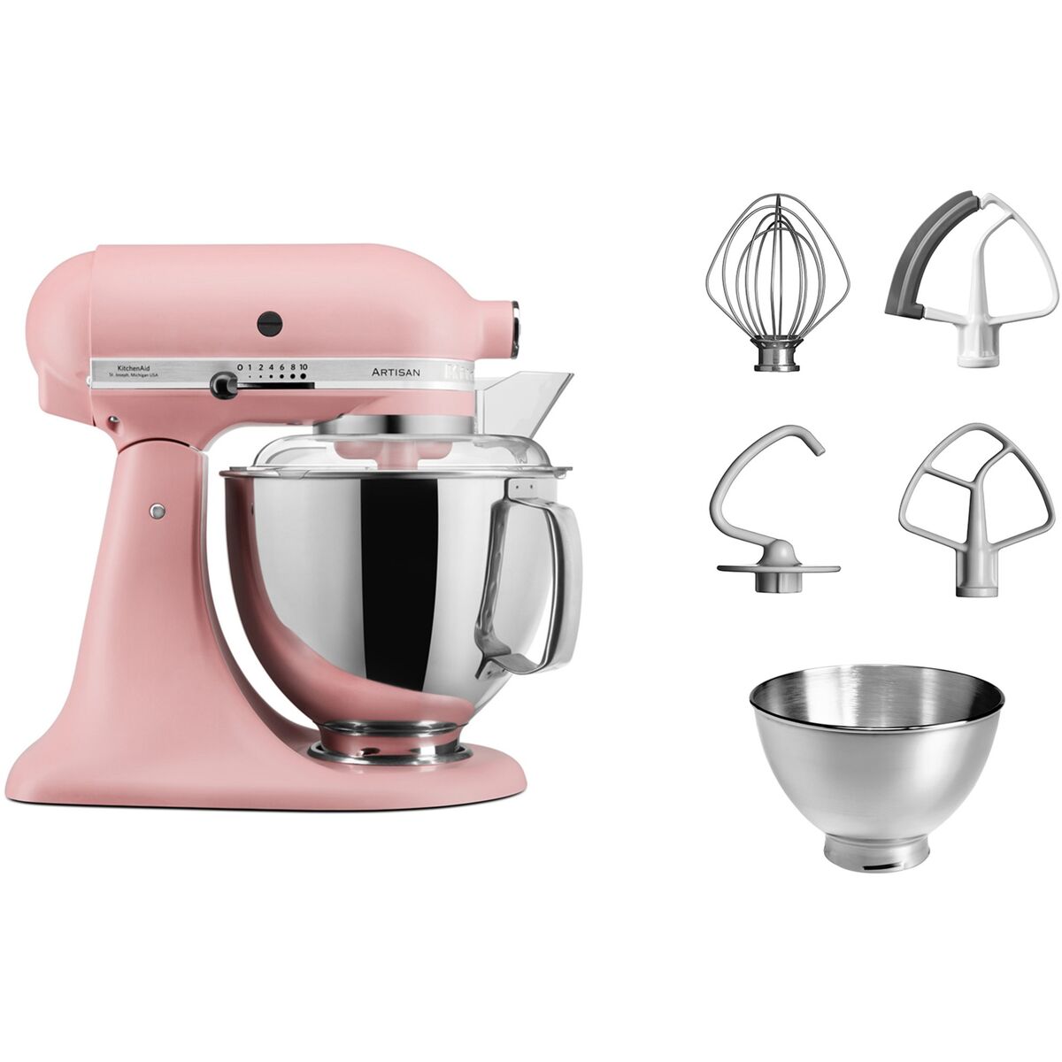 KitchenAid Artisan Kjøkkenmaskin, Dried Rose