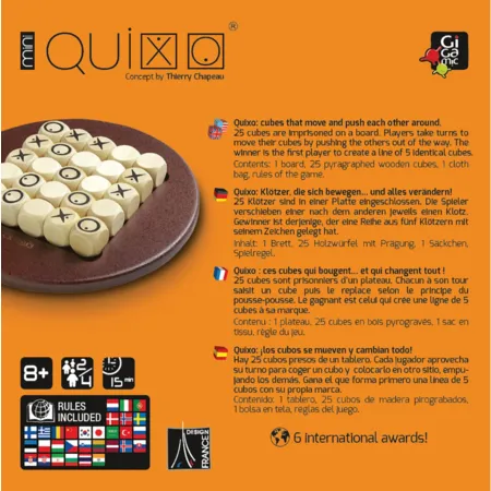 Asmodee Gigamic Quixo Mini