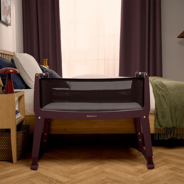 SnuzPod Studio Co-sleeper - London Navy