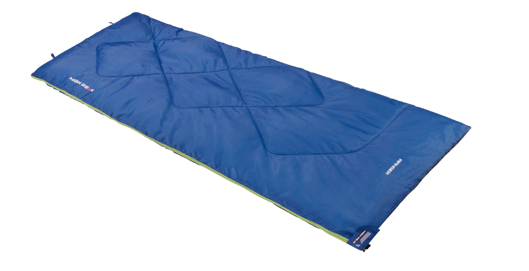 High Peak Ranger Deckenschlafsack 75 x 180 cm blau/dunkelblau