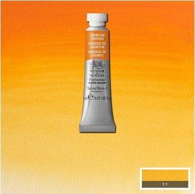 Winsor & Newton - Akvarelfarve - Cadmium Orange 5 ML