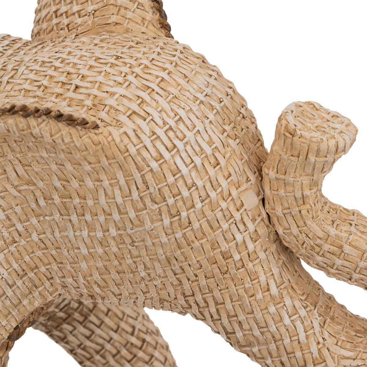 ELEPHANT KYRA NATUREL H.30CM