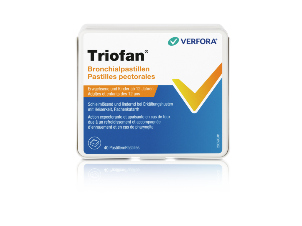 TRIOFAN Bronchialpastillen Pastillen Ds 40 Stk