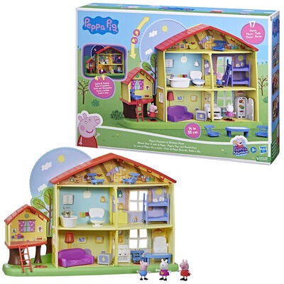 Peppa Gris Dag & Natt Dukkehus