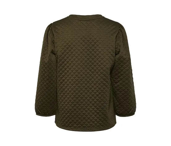 Shirt in Steppoptik
