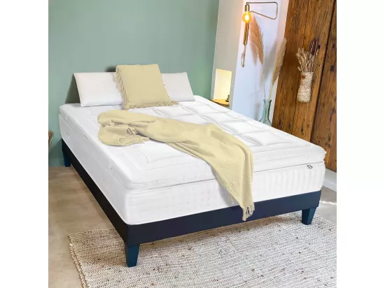 BELLECOUR LITERIE | Matelas EMPEREUR 140x190 cm | Mousse avec mémoire de forme