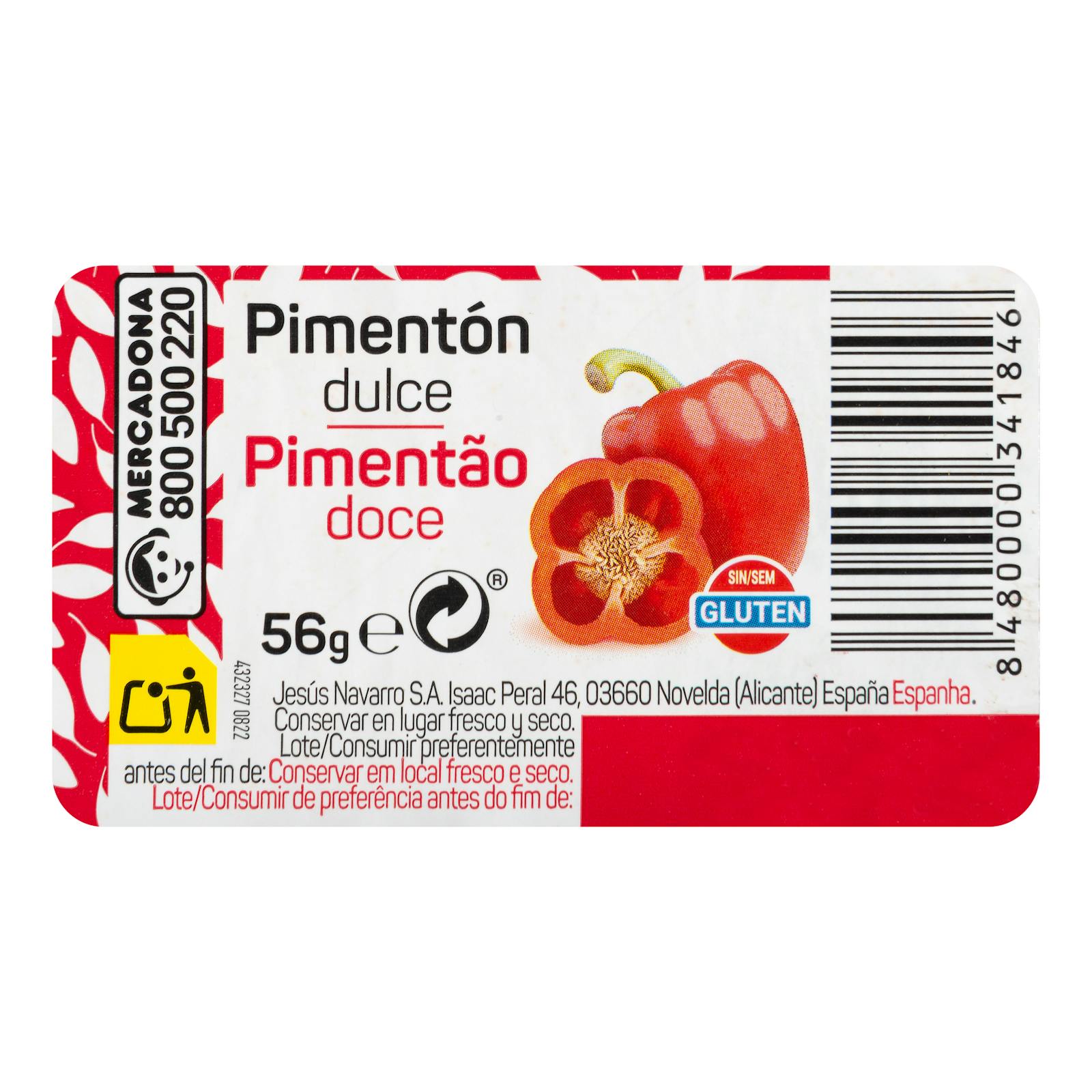 Paprika doux Hacendado