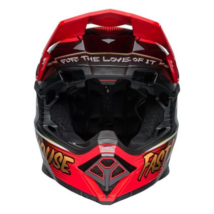 Casque cross Bell MOTO-10 FASTHOUSE DITD 24 2024 - Rouge