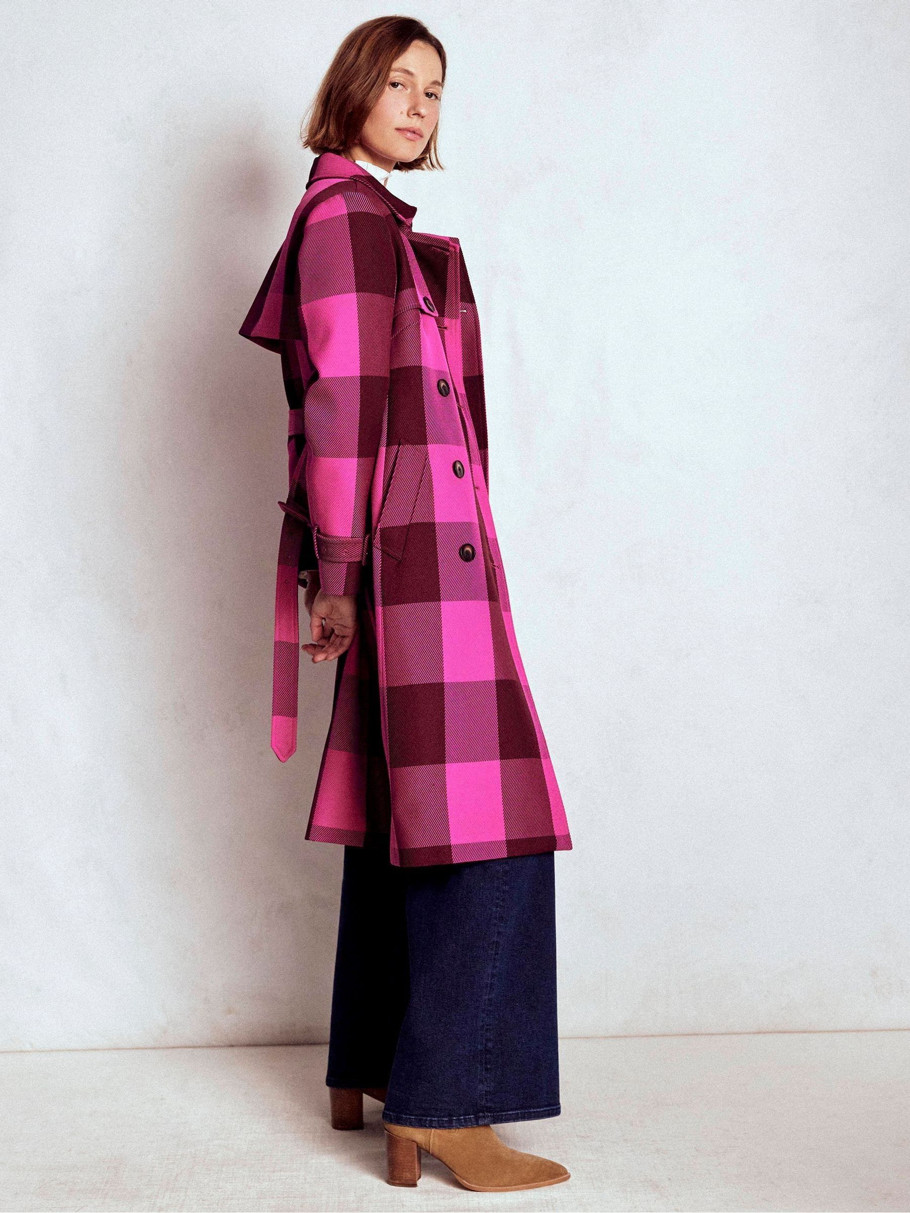 Boden Cheltenham Check Trench Coat