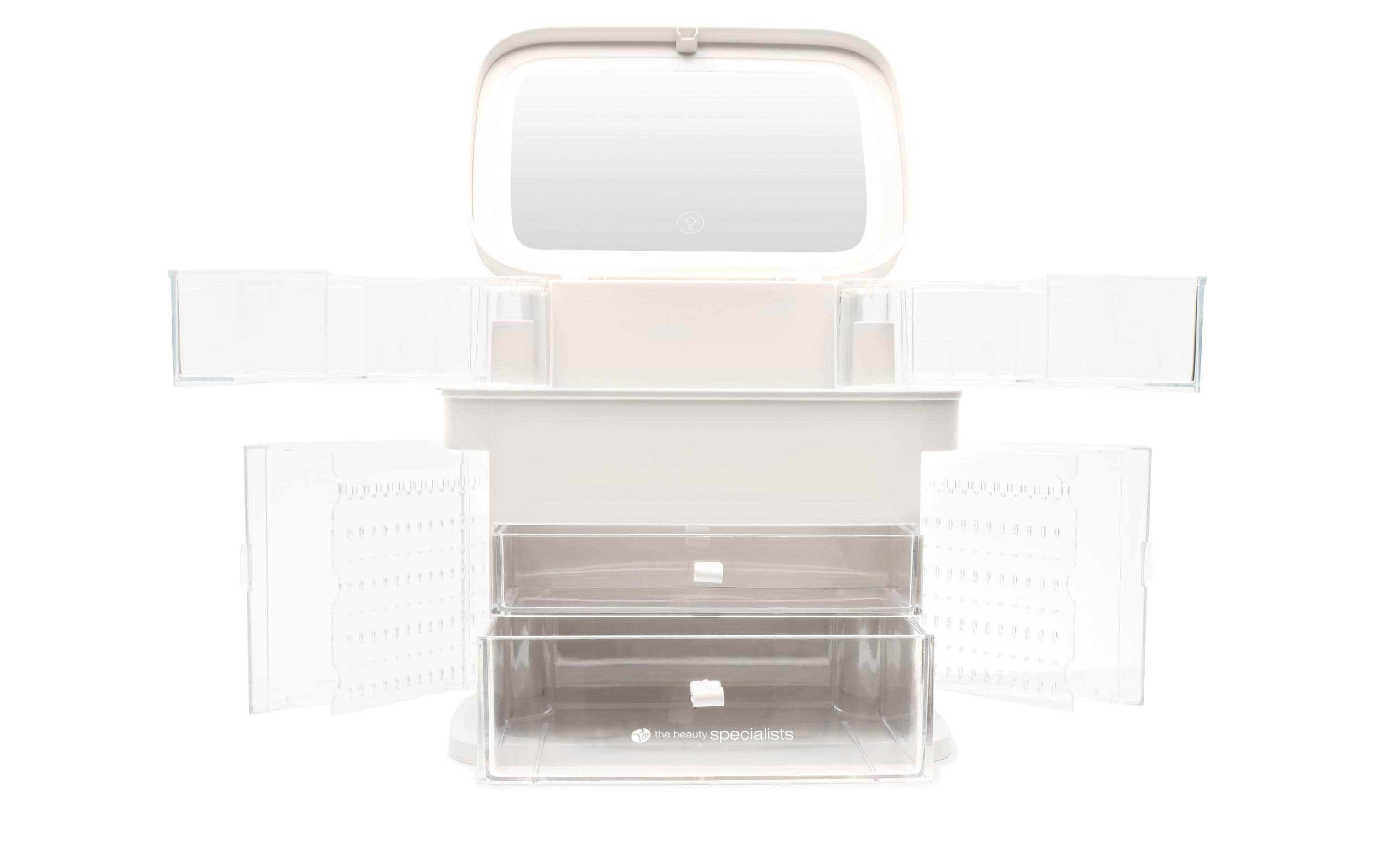 Make-up Organizer Ultimate Beauty Storage BoxKosmetikbox mit Schminkspiegel