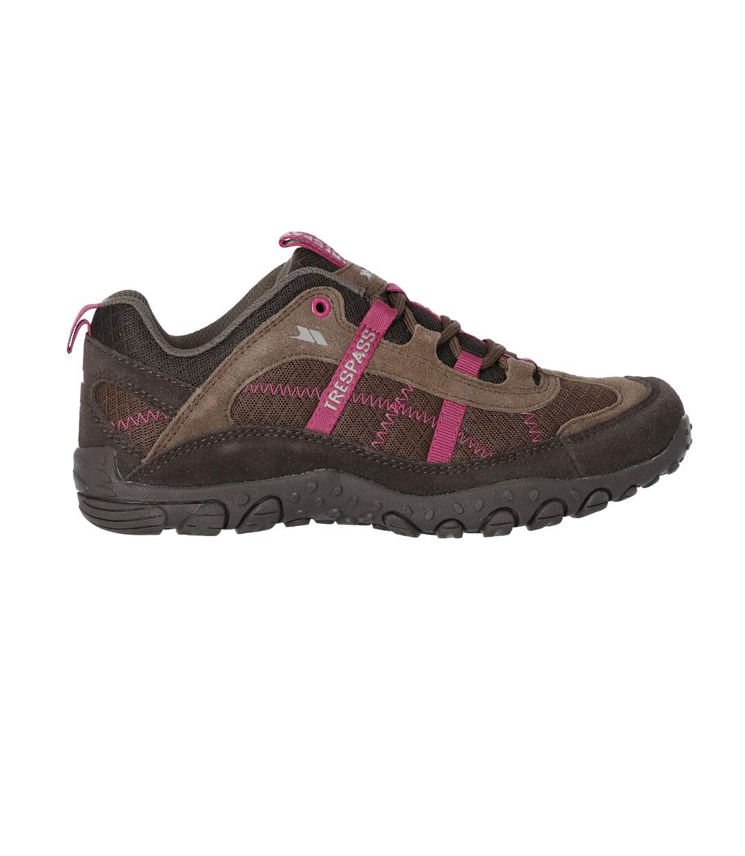 Trespass - Chaussures de marche FELL - Femme (Marron foncé/rose) - UTTP154