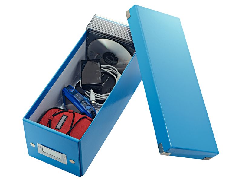 Leitz Aufbewahrungsbox Click&Store CD Blau Aufbewahrungsbox