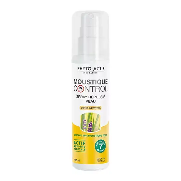 Spray repelente de mosquitos fitoativo para a pele, 100ml