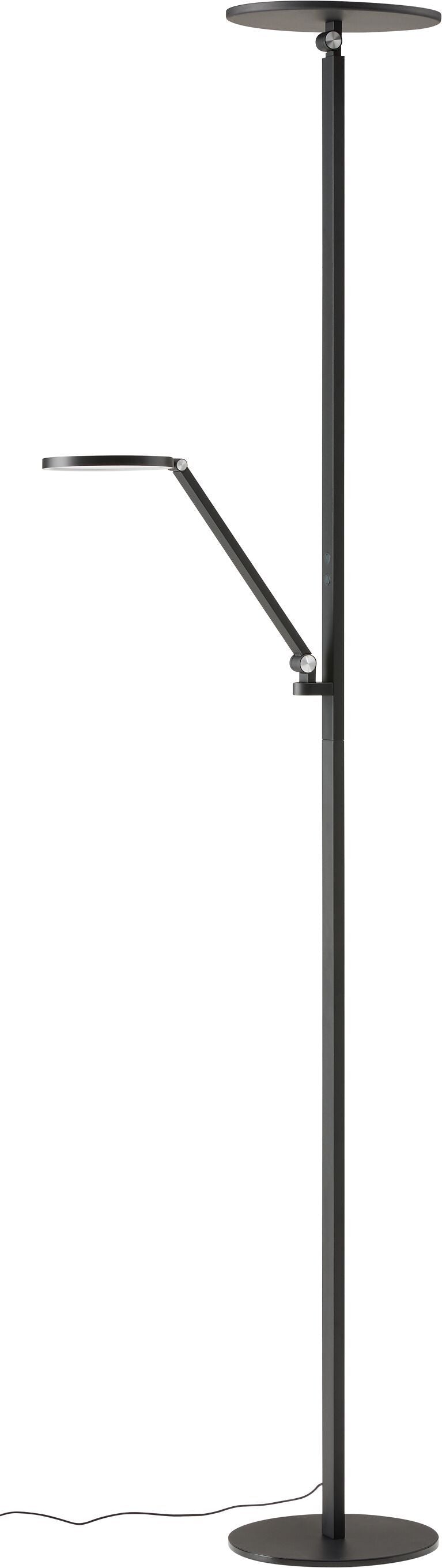 CERVINIA Stehleuchte - Schwarz / H: 179.8 cm x D: 25.0 cm
