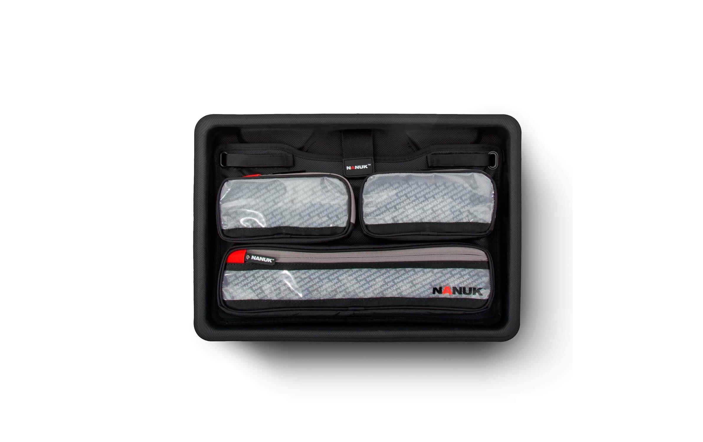 Einbaurahmen Deckel Organizer für Mod. 920<br>Hochwertiger Organizer für den Deckel des Kunststoffkoffers 920