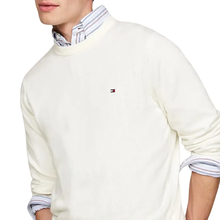 Tommy Hilfiger Pima Cotton Cashmere Sweater Heren
