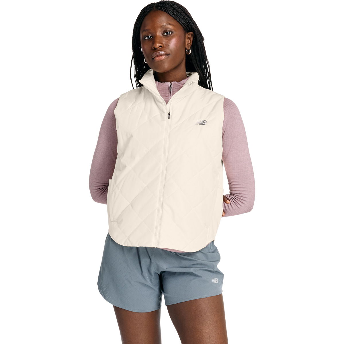 New Balance Quilted Vest Dame