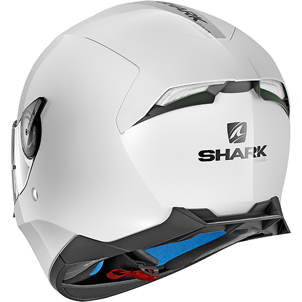 Shark - Casque Skwal 2 Blank Led Blanc