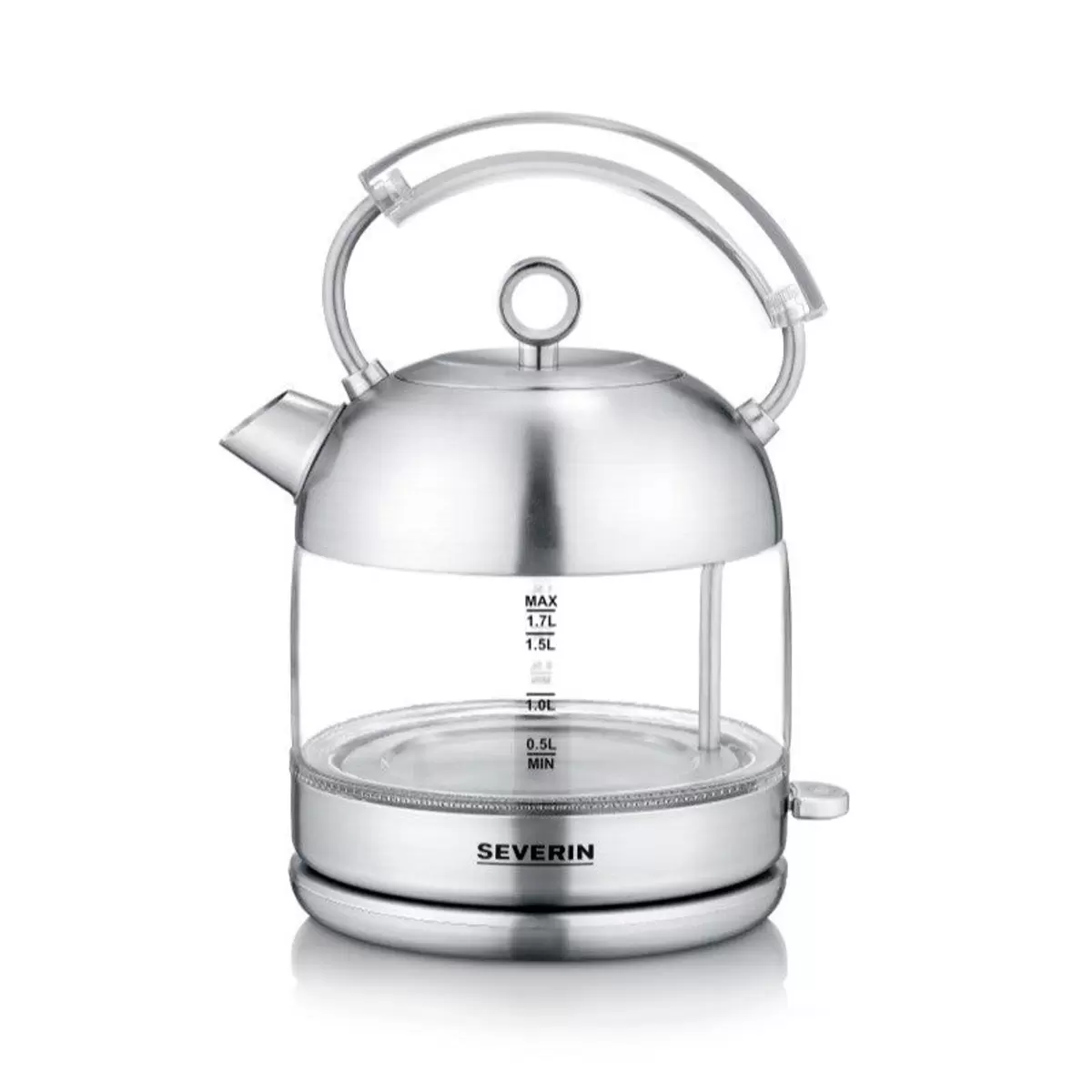 Wasserkocher über 1 Liter Severin WK3459 Silber