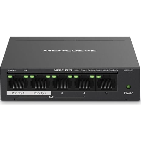 Mercusys MS105GP Gigabit Ethernet
