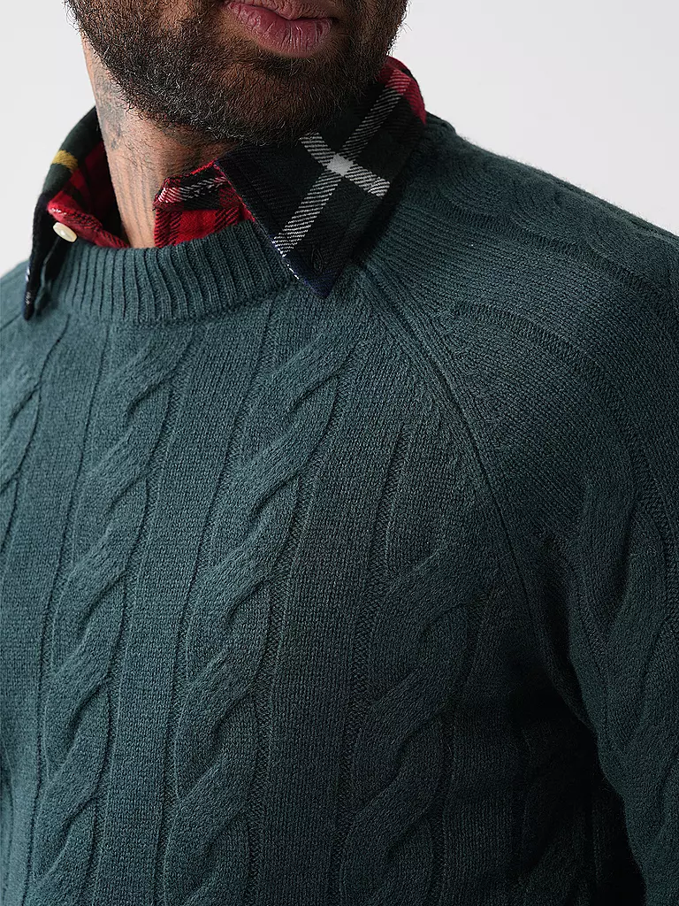 ECOALF Pullover TILOALF dunkelgrün