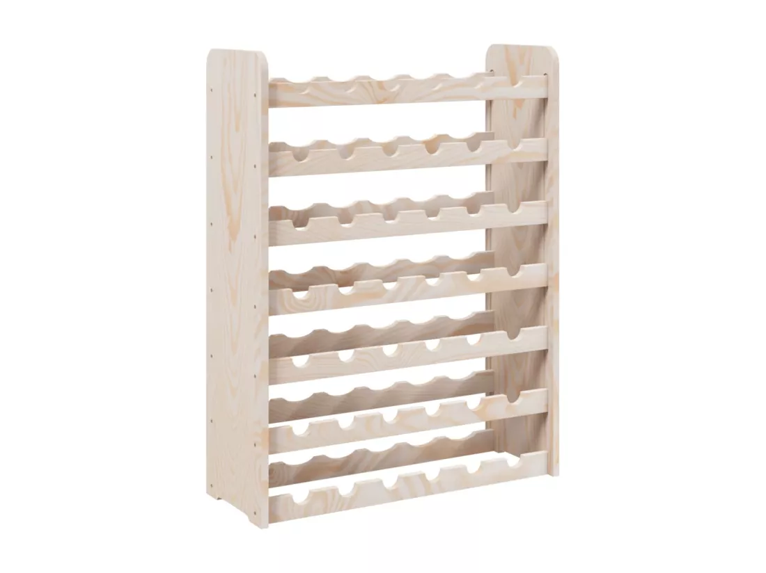 Casier à vin 67,5x25x87 cm Bois de pin massif