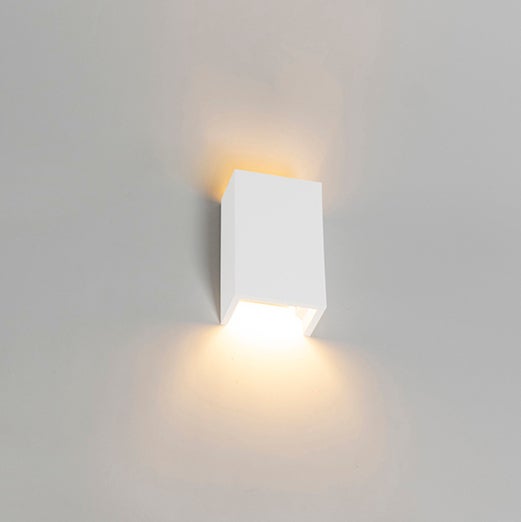 Moderne witte wandlamp - Colja Novo