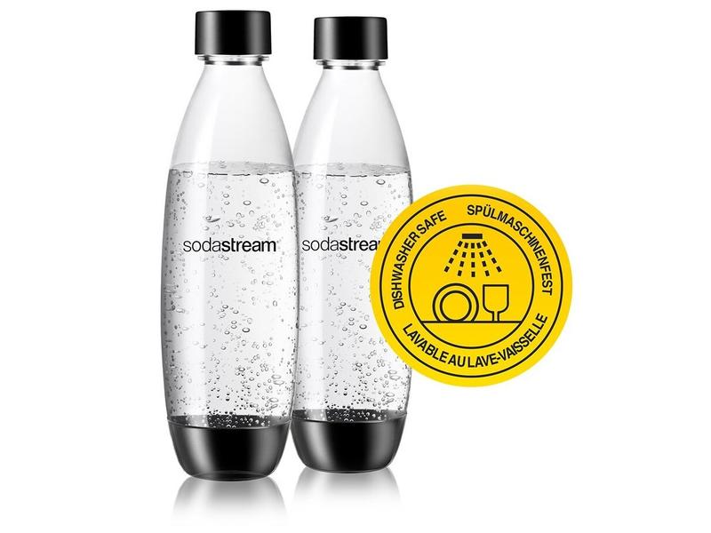 Sodastream Flasche Fuse 1 l, 2 Stück SodaStream-Flasche, Duopack